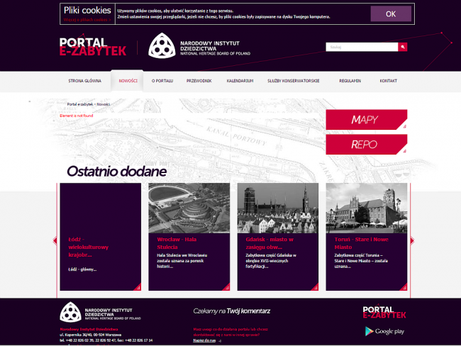 portal e-zabytek