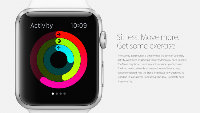Apple Watch fitness, 1