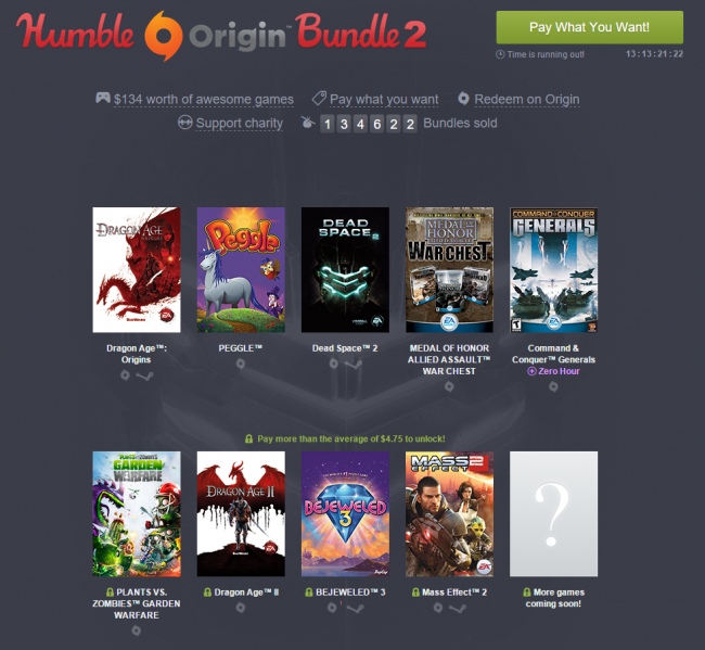 Humble Origin Bundle 2