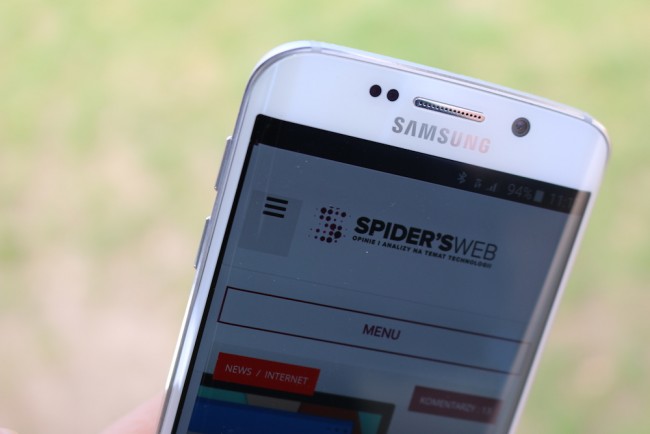 Samsung Galaxy S6 Edge, ekran, 7