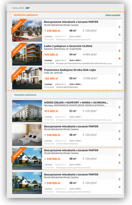 Otodom_lista wynikow