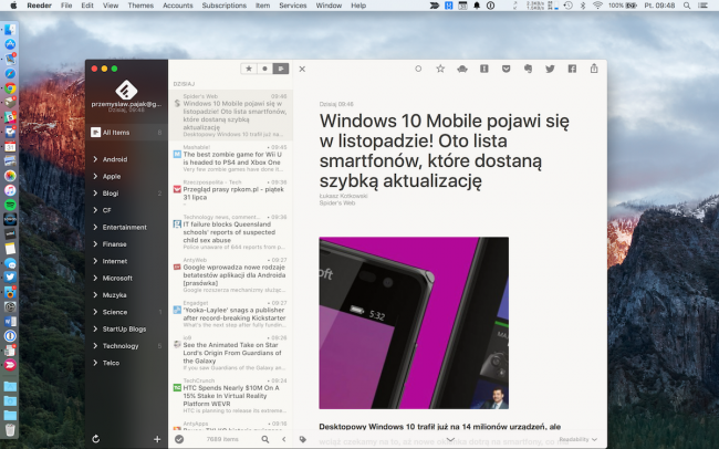 reeder 3, beta, fu