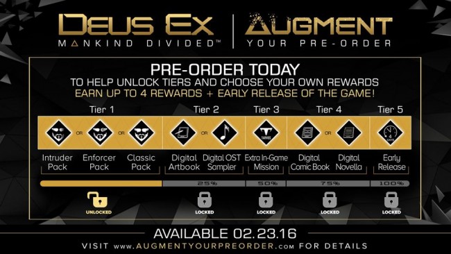 deus ex pre-order