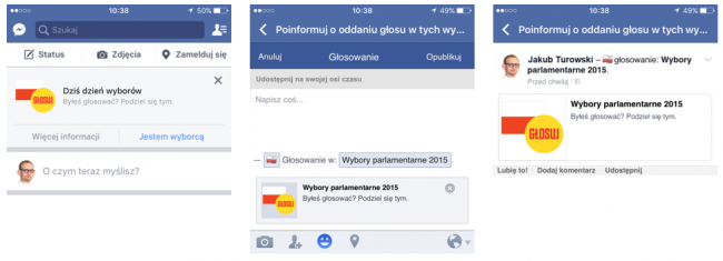 facebook wybory