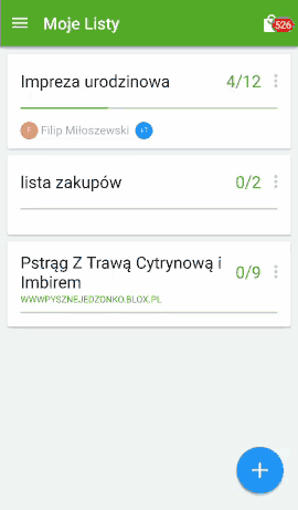 listonic-dodawanie