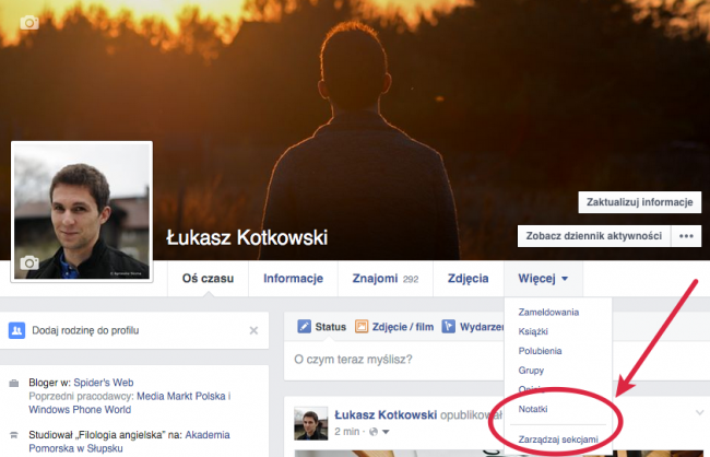 notatki-facebook-gdzie