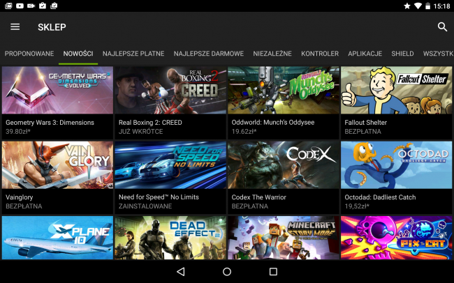 Nvidia Shield K1