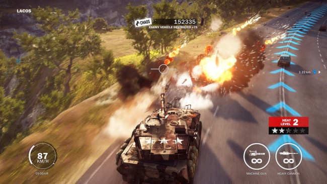 Just Cause 3 czolg