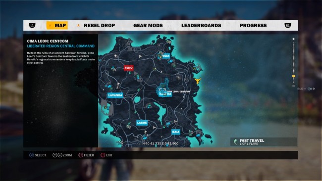 Just Cause 3 mapa