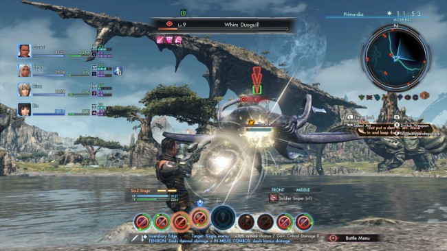 Xenoblade Chronicles X walka