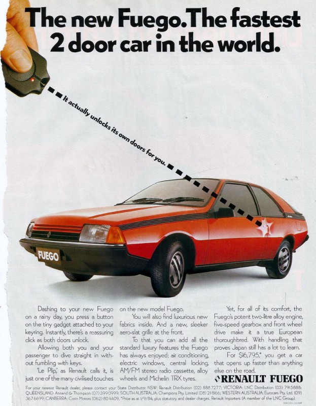 renault fuego
