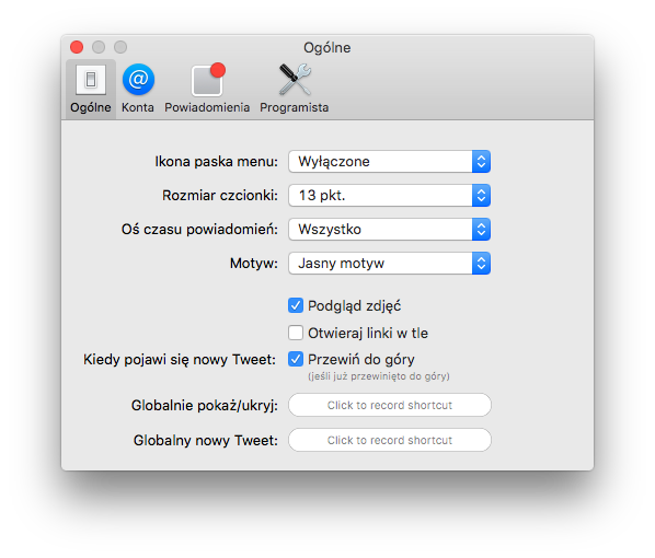 twitter-os-x-ustawienia