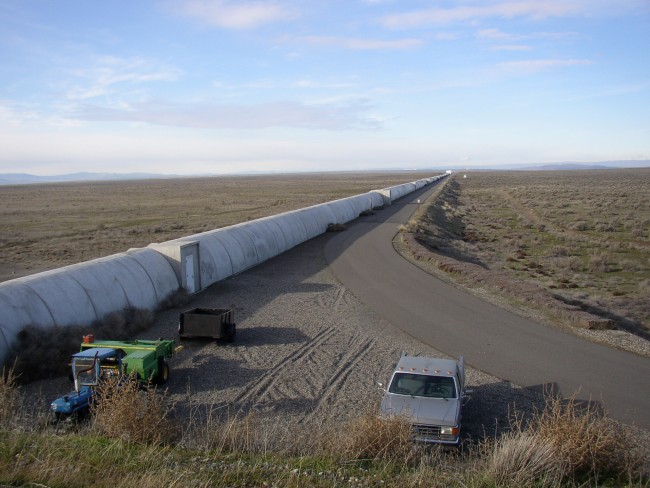 Fragment interferometru LIGO (fot. Wikipedia) class="wp-image-460825" 