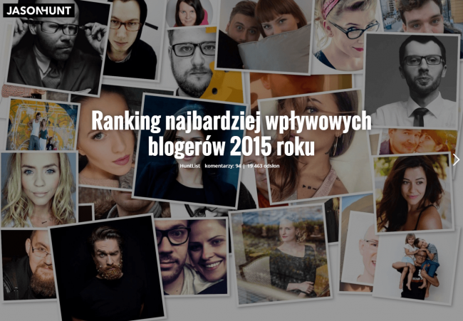 popularni blogerzy w polsce