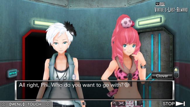 Zero Escape Virtue’s Last Reward 1