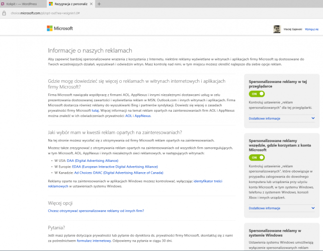 bing-ads-prywatnosc