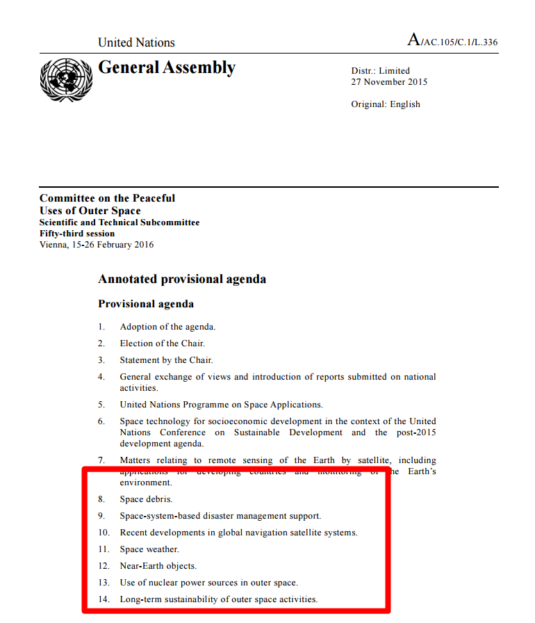 Tematy zagrożenia kosmicznego poruszane w czasie konferencji ONZ class="wp-image-472107" 