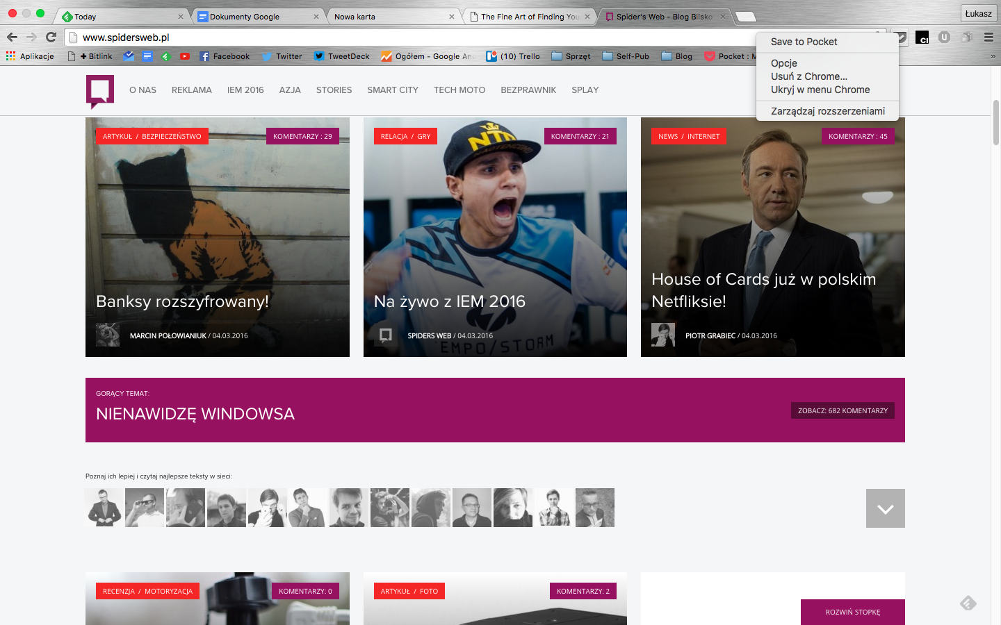 Rozszerzenia w Google Chrome od teraz są na wierzchu. class="wp-image-478515" 