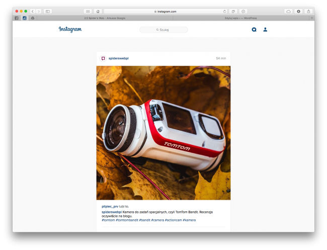 Tak wygląda Instagram w przeglądarce class="wp-image-487139" 