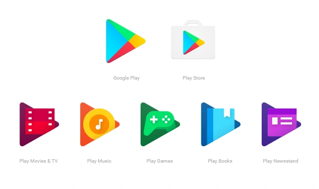 Ikony Google Play doczekały się poważnego przemodelowania. class="wp-image-489267" 
