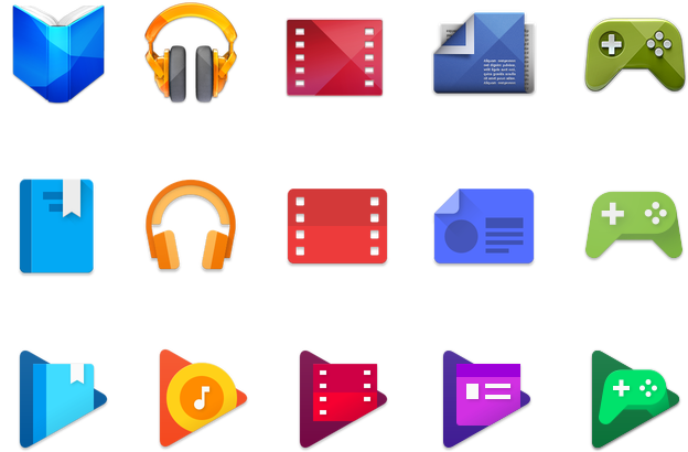 Ikony Google Play były zmieniane już wielokrotnie. class="wp-image-489266" 