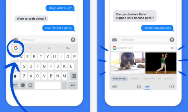 GBoard to klawiatura Google'a na iPhone'a class="wp-image-495811" 