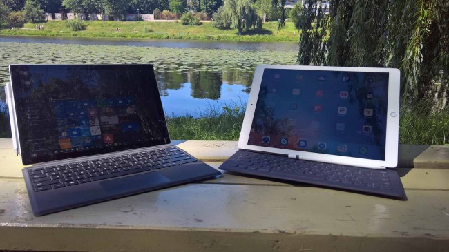 Surface Pro 4 kontra iPad Pro class="wp-image-499809" 