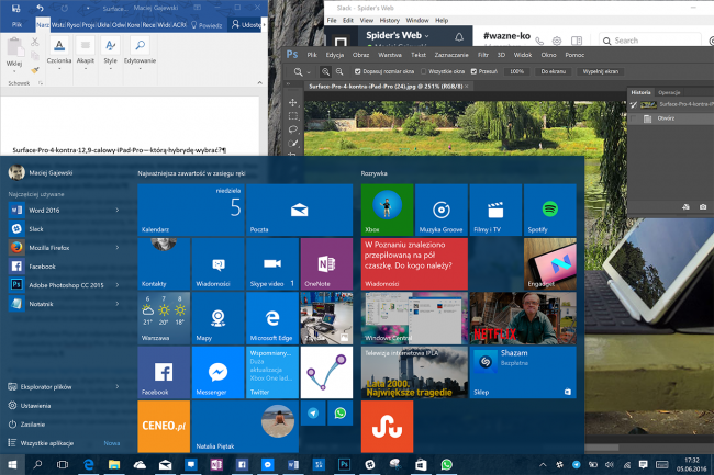 Surface Pro 4 kontra iPad Pro class="wp-image-499816" 