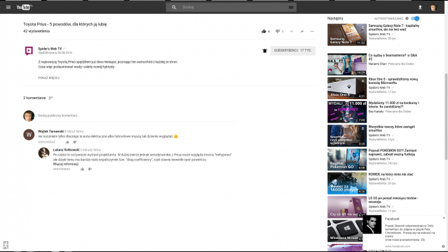 Nowy YouTube 3 