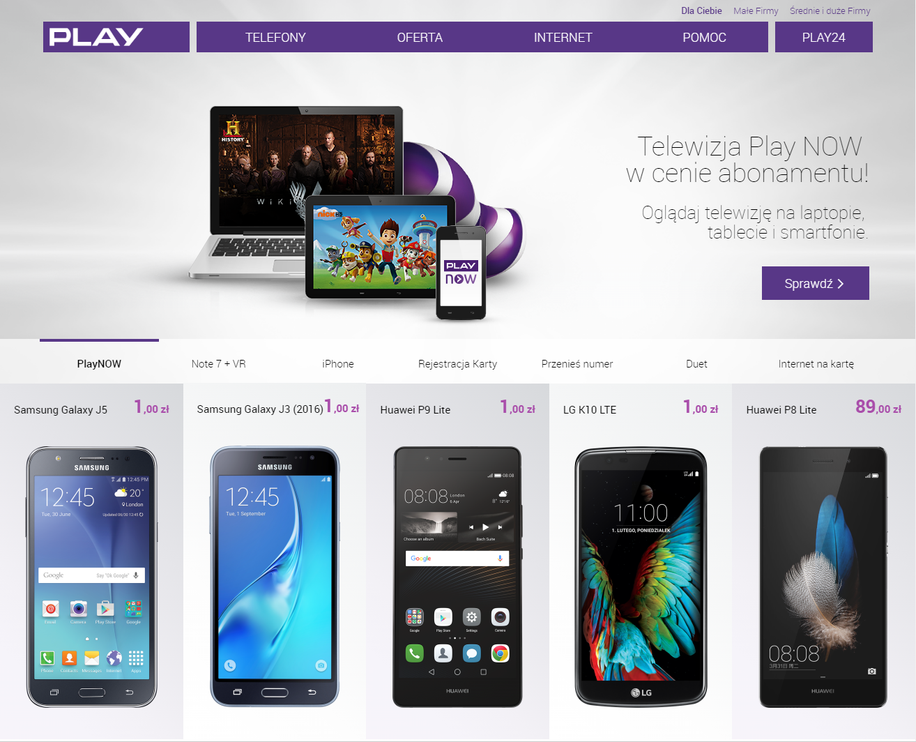 Nowa wersja strony Play.pl class="wp-image-511973" 