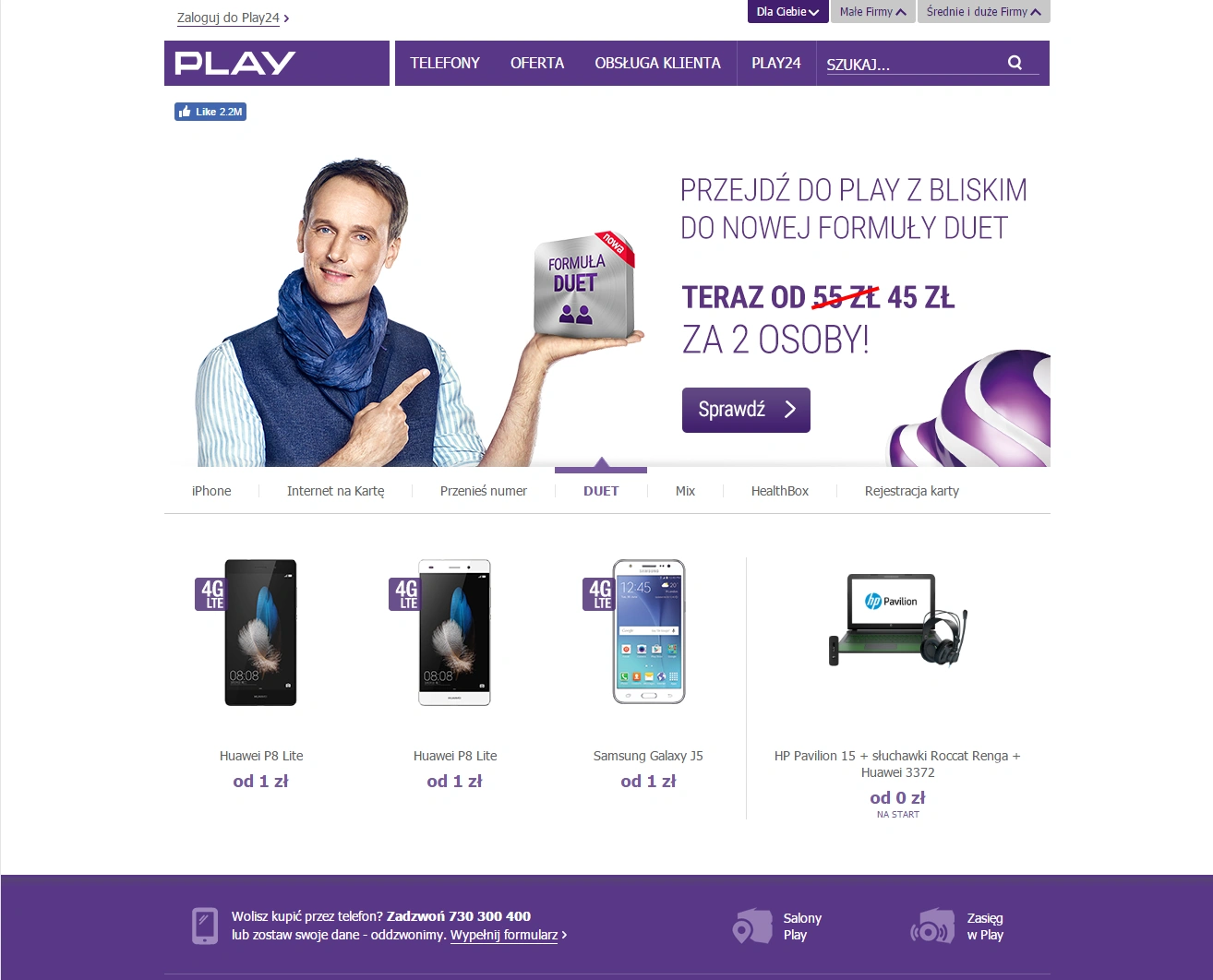 Stara wersja strony Play.pl class="wp-image-511974"