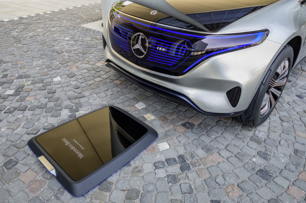 Generation EQ, Exterieur, induktive Ladeplattform ; Generation EQ, exterior, inductive charging platform; class="wp-image-519000" 