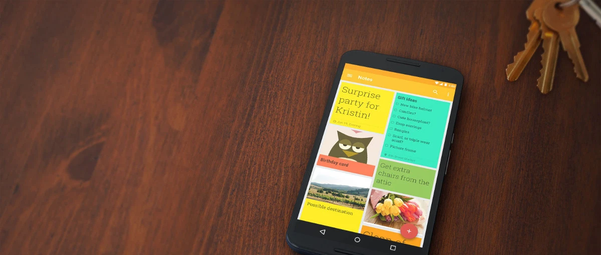 Google Keep w końcu może więcej. Teraz jest częścią GSuite
