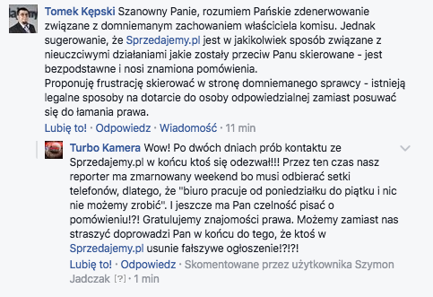 Rozmowa redaktorów Turbo Kamery z Tomaszem Kępskim, dyrektorem operacyjnym Sprzedajemy.pl.  class="wp-image-516879" 