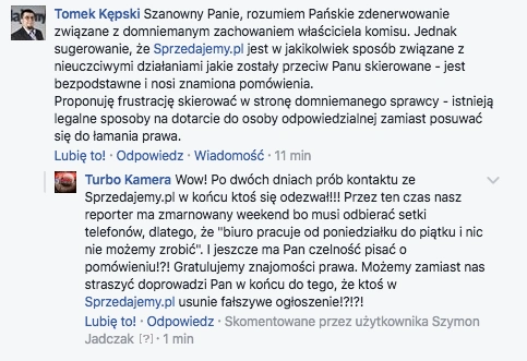 Rozmowa redaktorów Turbo Kamery z Tomaszem Kępskim, dyrektorem operacyjnym Sprzedajemy.pl. class="wp-image-516879"