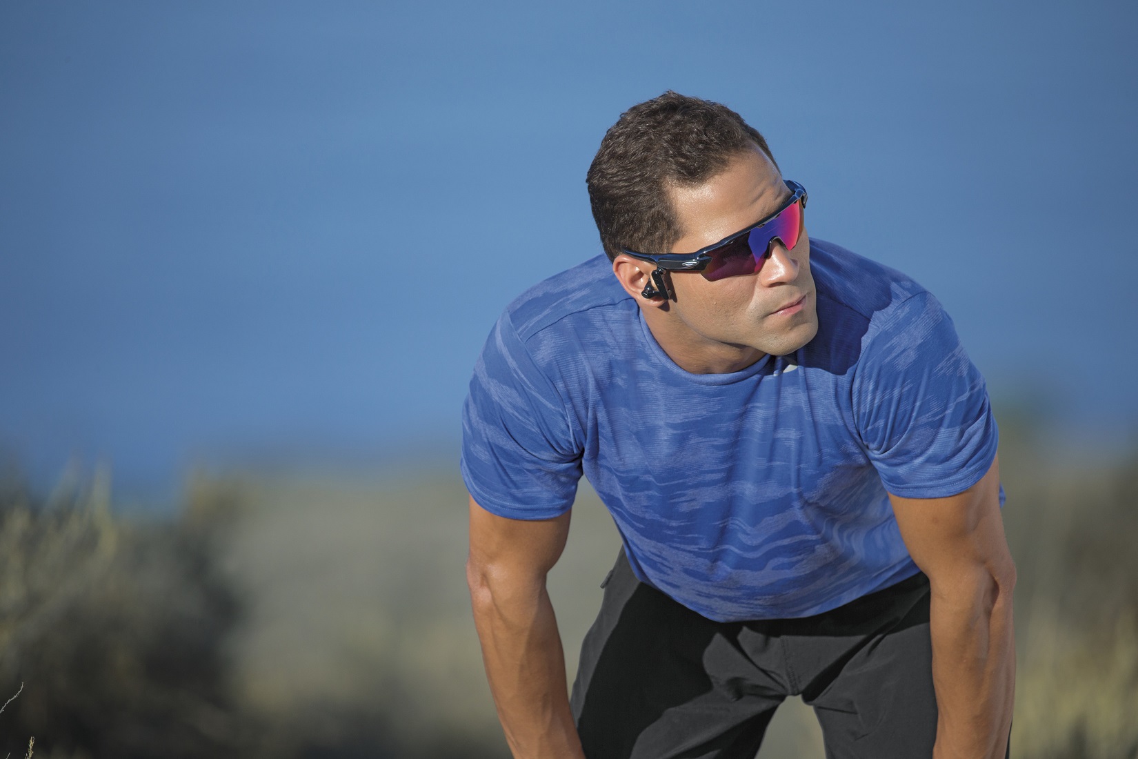 Radar Pace is smart eyewear featuring a real-time voice-activated coaching system powered by Intel® Real Speech. Radar Pace will be available in stores on Oct. 1, 2016. (Source: Oakley) class="wp-image-522425" 