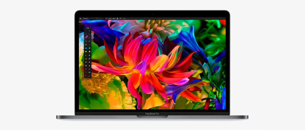 Komputery MacBook Pro zaprezentowane jak gadżety dla dzieci