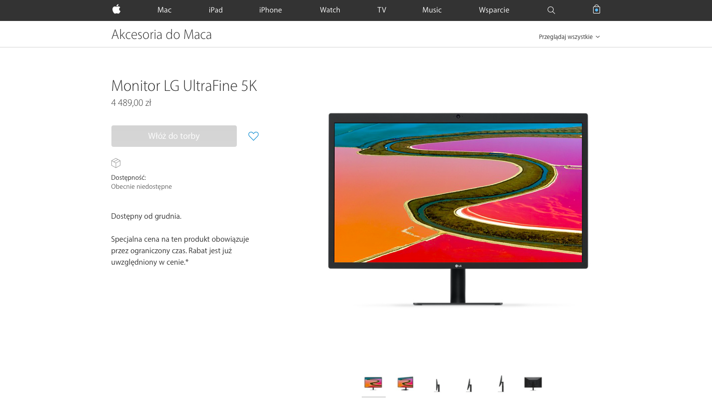 LG Ultrafine to kapitalne monitory, teraz w dobrych cenach. class="wp-image-526931" 