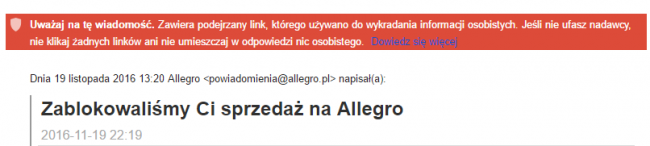 Filtry Gmail wykryły podejrzany link class="wp-image-529875" 