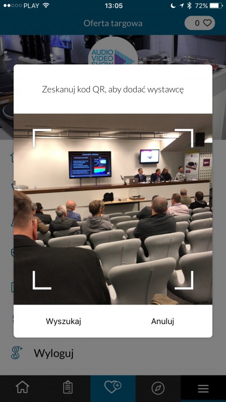 Audio Video Show 2016 - aplikacja mobilna iPhone App Store class="wp-image-526381" 