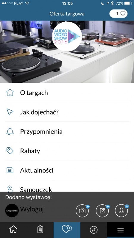 Audio Video Show 2016 - aplikacja mobilna iPhone App Store class="wp-image-526382" 