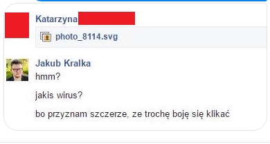 Dostałeś na Facebooku wiadomość photo_XXXX.svg? Nie klikaj, to kolejne oszustwo! class="wp-image-529570"