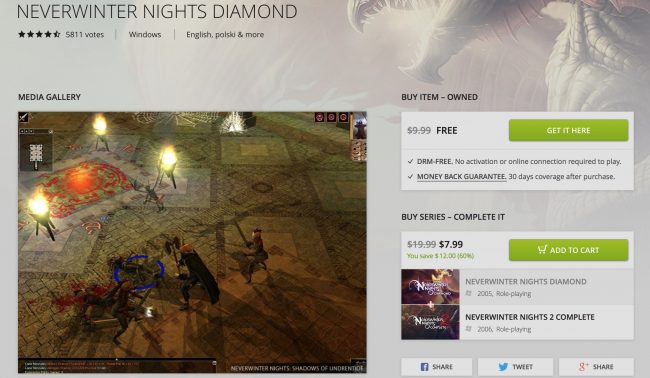 Neverwinter Nights za darmo na Good Old Games class="wp-image-531822" 