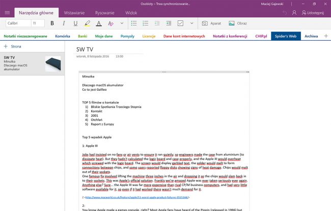 Aplikacje dla Windows 10 - OneNote class="wp-image-536046" 