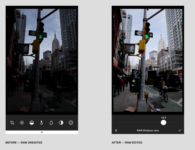 VSCOz obsługą zdjęć RAW na iOS 10 class="wp-image-535663" 