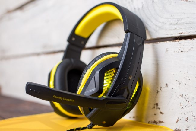 Hykker Gaming Sound XR to słuchawki dla graczy z Biedronki kosztujące 39,99 zł. class="wp-image-540109" title="Hykker Gaming Sound XR - słuchawki dla graczy, które kupisz w Biedronce." 
