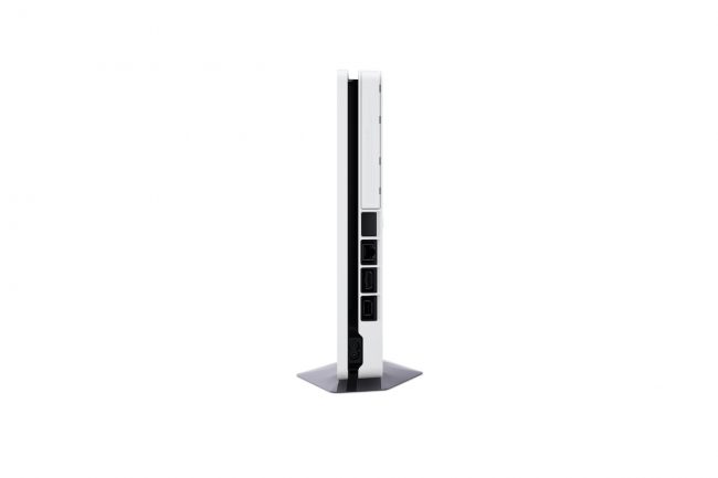 Białe PS4 Slim - PlayStation 4 Mroźna biel class="wp-image-538371" 
