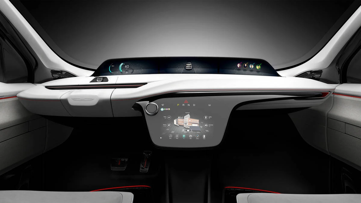 Chrysler Portal Concept high-mount display and instrument panel class="wp-image-536932" 