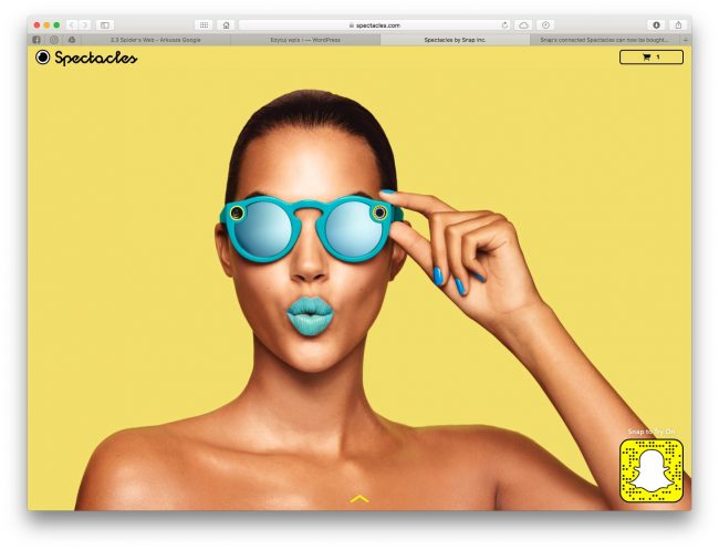 snap spectacles inteligentne okulary snapchat class="wp-image-545787" 