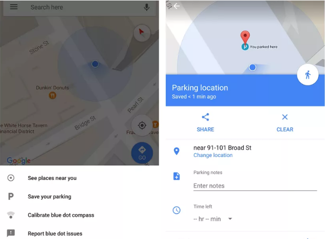 Mapy Google nie pozwolą ci zapomnieć, gdzie zostawiłeś samochód class="wp-image-552109" 